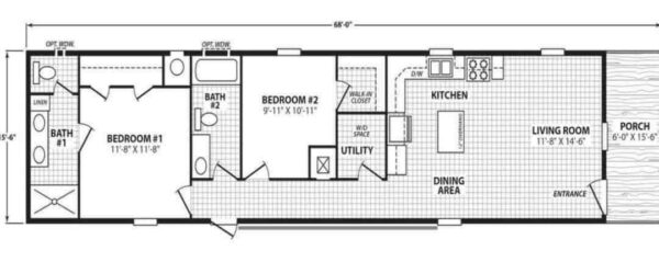 Mobile Home 2 bedrooms 2 bath, 1700sqft - Image 16