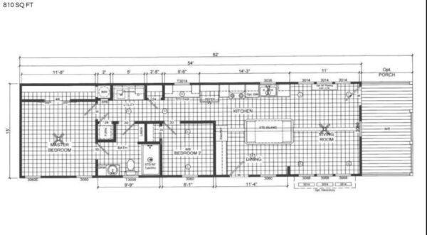 Mobile Home 3 Bedrooms | 2 Bathrooms | 810 Sqft - Image 13