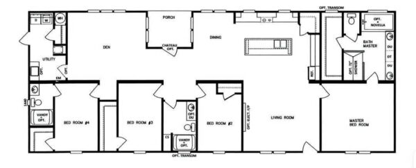 Mobile Home The Presley 4bedroom 3 bath sqft 32’ X  82’ - Image 28